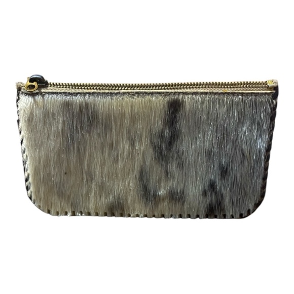 Vintage seal skin wallet. Handmade. Antique (?) - Picture 2 of 16